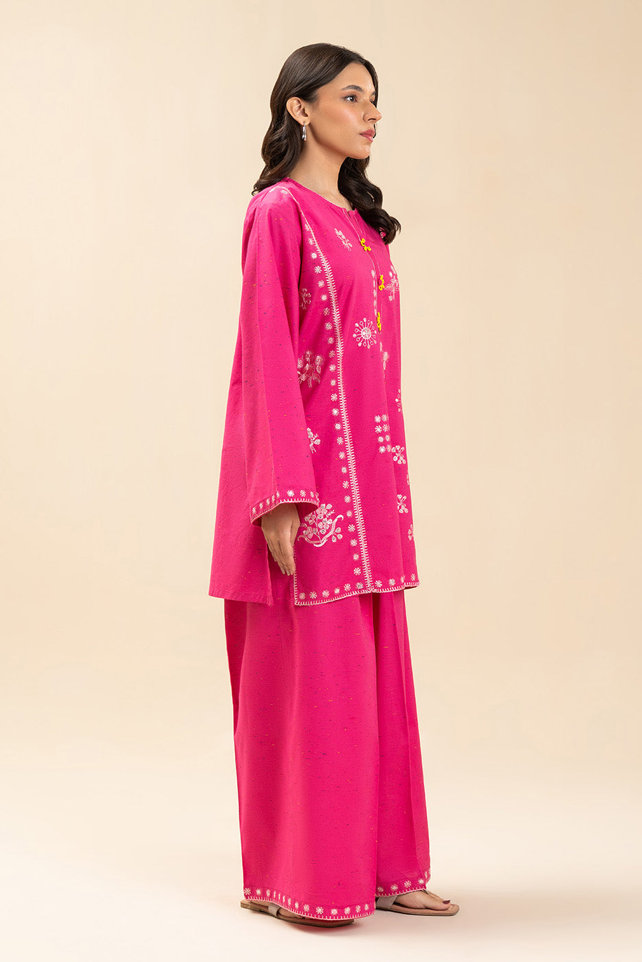 2 PIECE EMBROIDERED MULTI NEPS SUIT (FLOW)