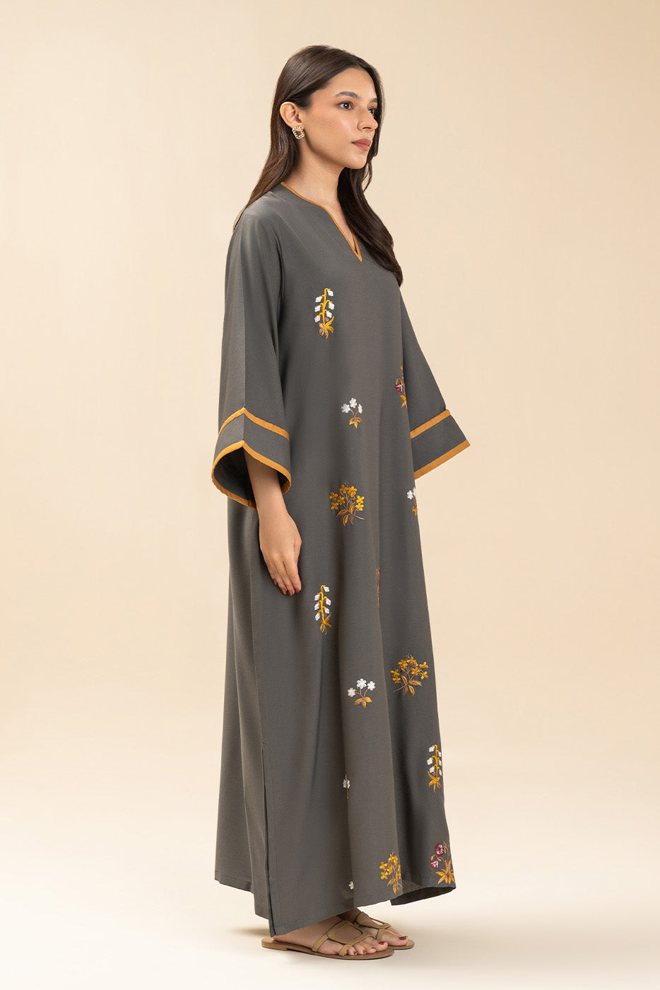 EMBROIDERED YARN DYED TUNIC (FLOW)