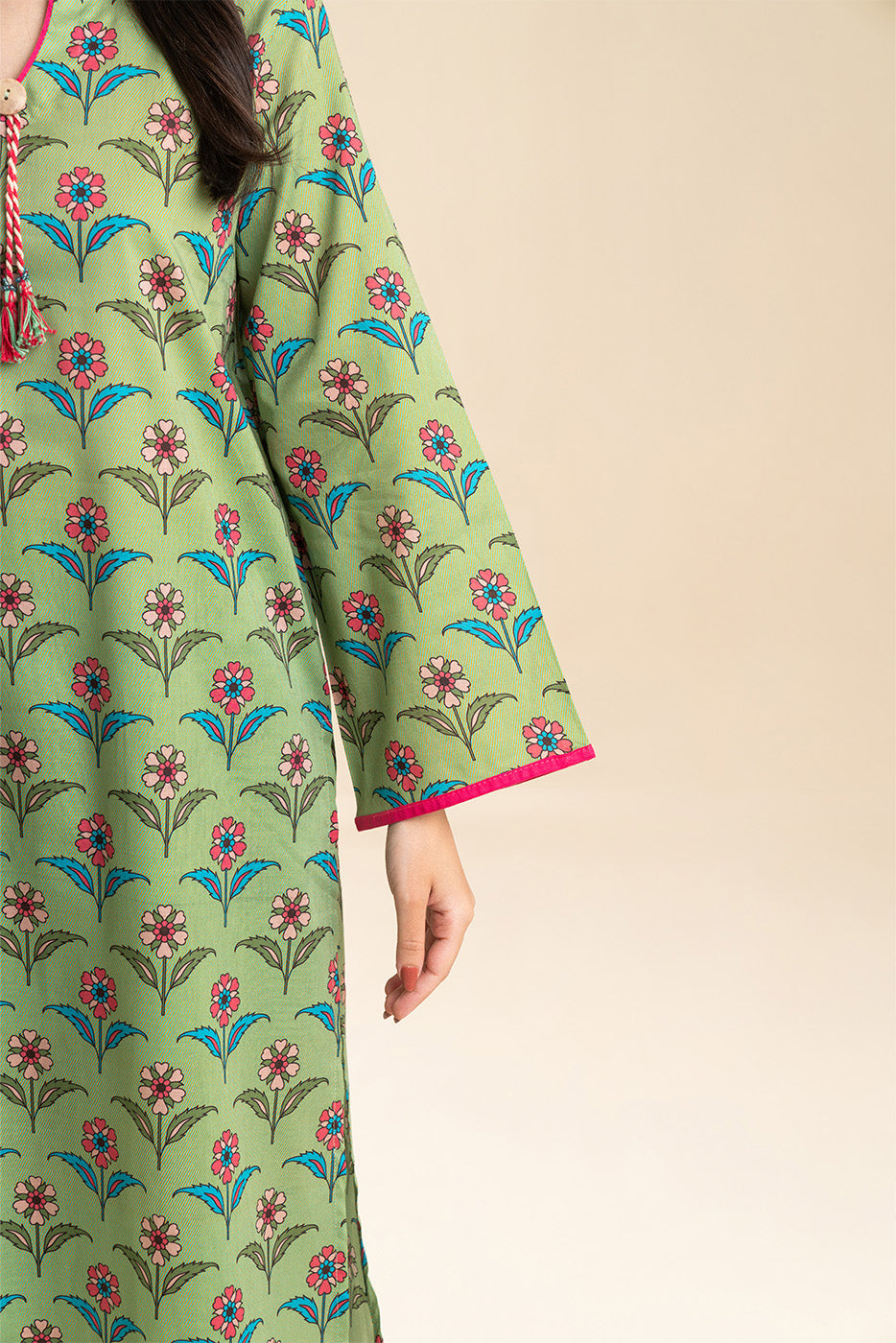 PRINTED LAWN SHIRT (PRET)