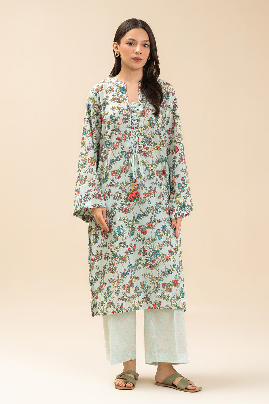 2 PIECE PRINTED LAWN SUIT (PRET)