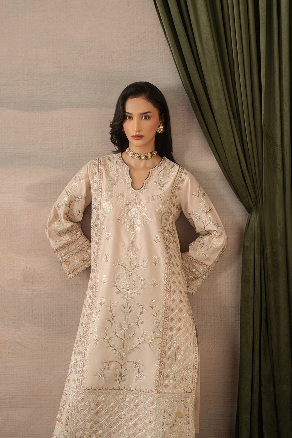 2 PIECE BASIC TWO TONE SUIT (LUXURY PRET)