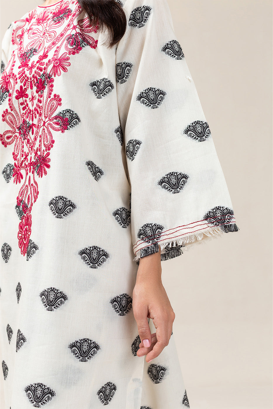 2 PIECE SOLID JACQUARD SUIT (PRET)