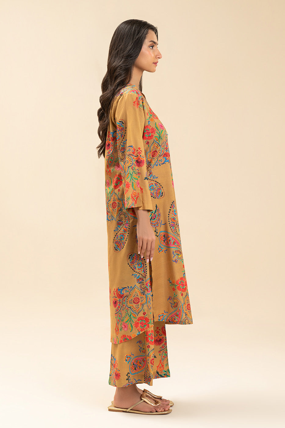 2 PIECE PRINTED DORIA LAWN SUIT (PRET)