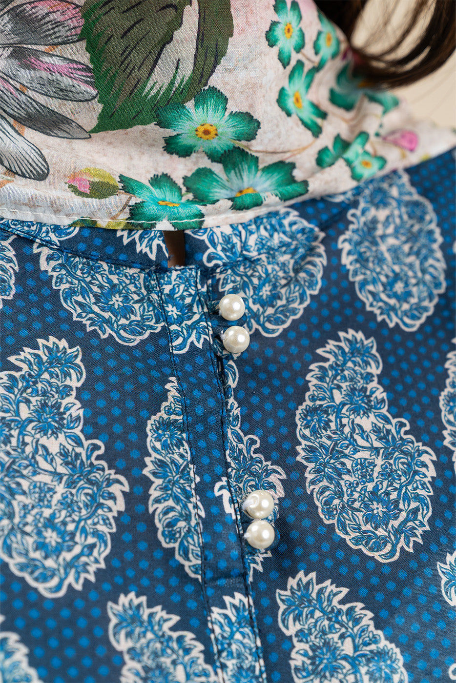 3 PIECE PRINTED LAWN SUIT-HERITAGE HAZE (UNSTITCHED)