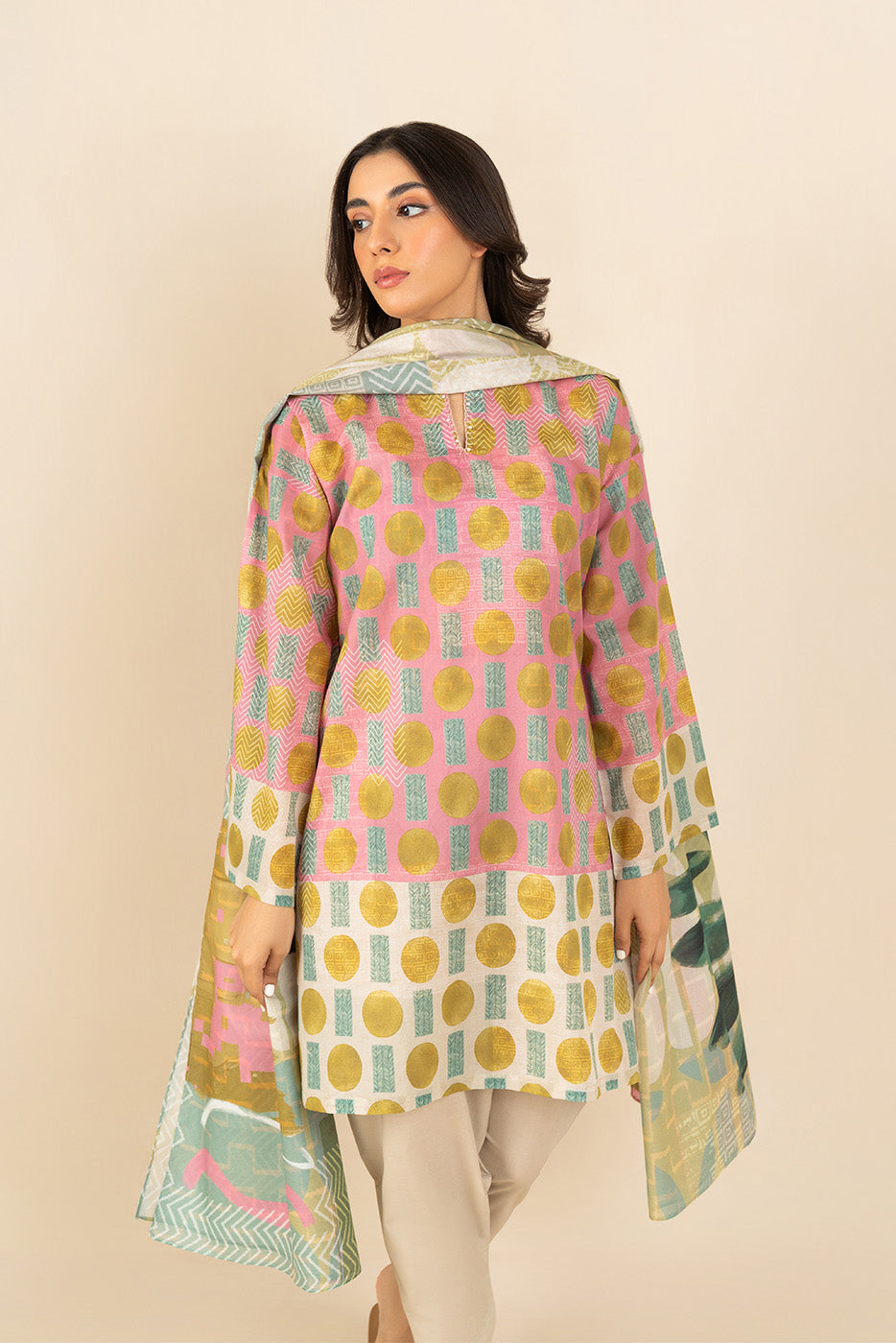 3 PIECE PRINTED LAWN SUIT (PRET) - BT12602UN004490A-MULTI-188225-8
