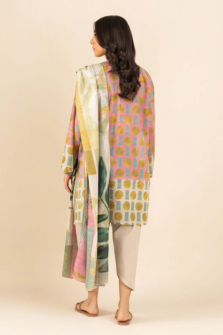 3 PIECE PRINTED LAWN SUIT (PRET) - BT12602UN004490A-MULTI-188225-8