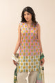3 PIECE PRINT LAWN SUIT-FLEOR PRISM (UNSTITCHED)