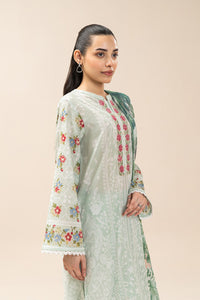 3 PIECE EMBROIDERED LAWN SUIT-OCEANIC LUXE (UNSTITCHED)