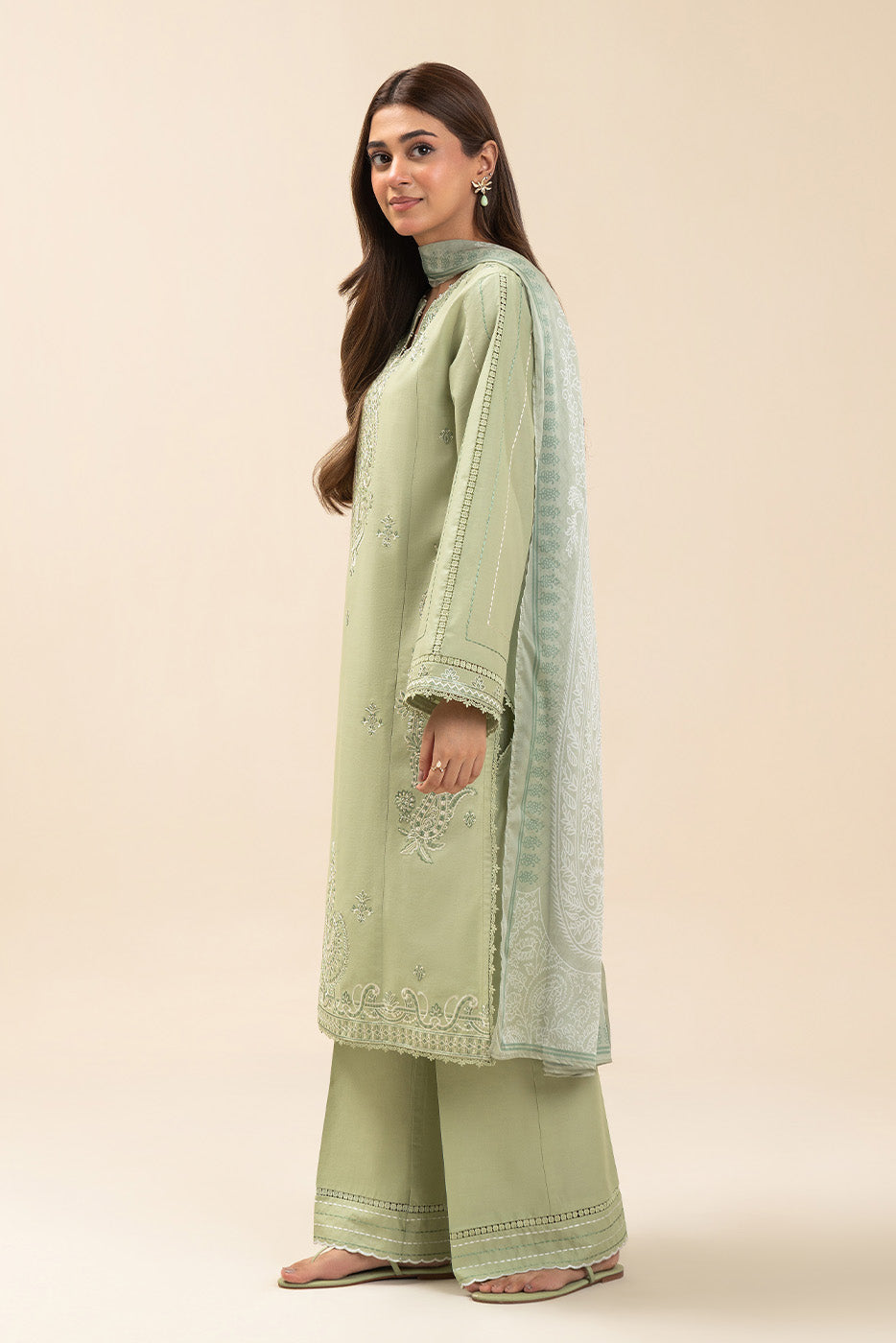 EMBROIDERED LAWN RTW-1319