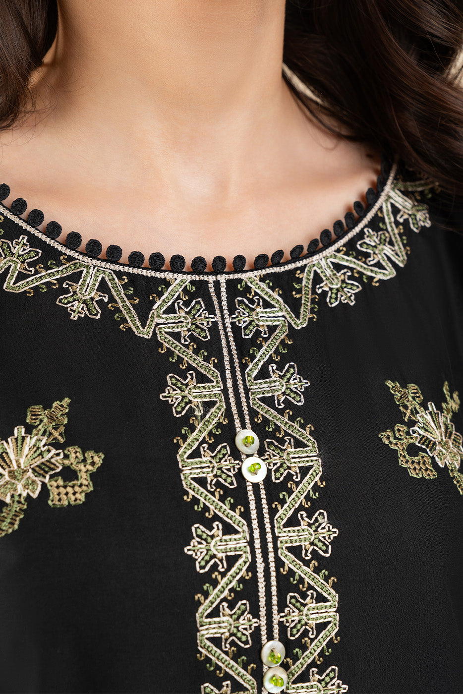 3 PIECE EMBROIDERED LAWN SUIT-TRIBAL TREASURE (UNSTITCHED)
