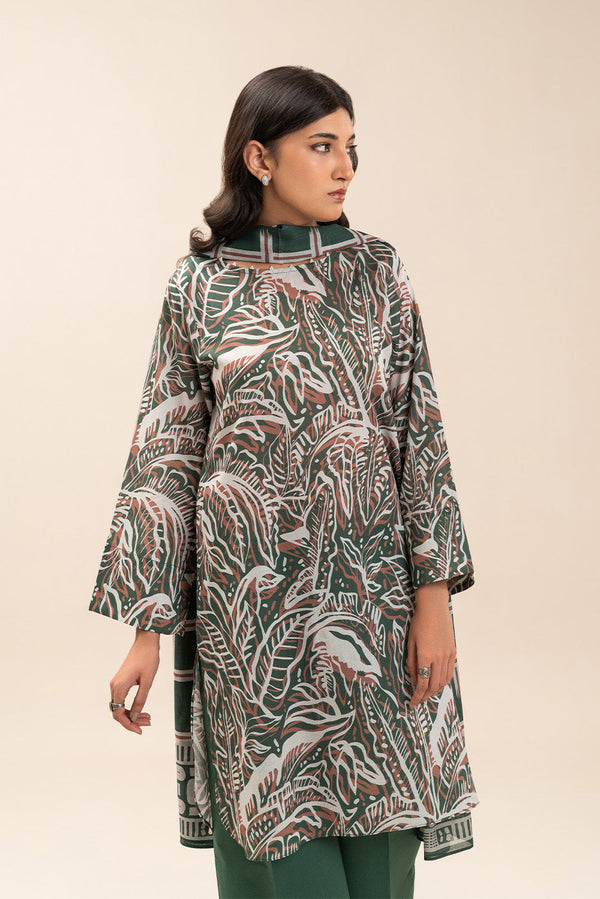 3 PIECE PRINT LAWN SUIT-SUMMER CHATEAU (UNSTITCHED)
