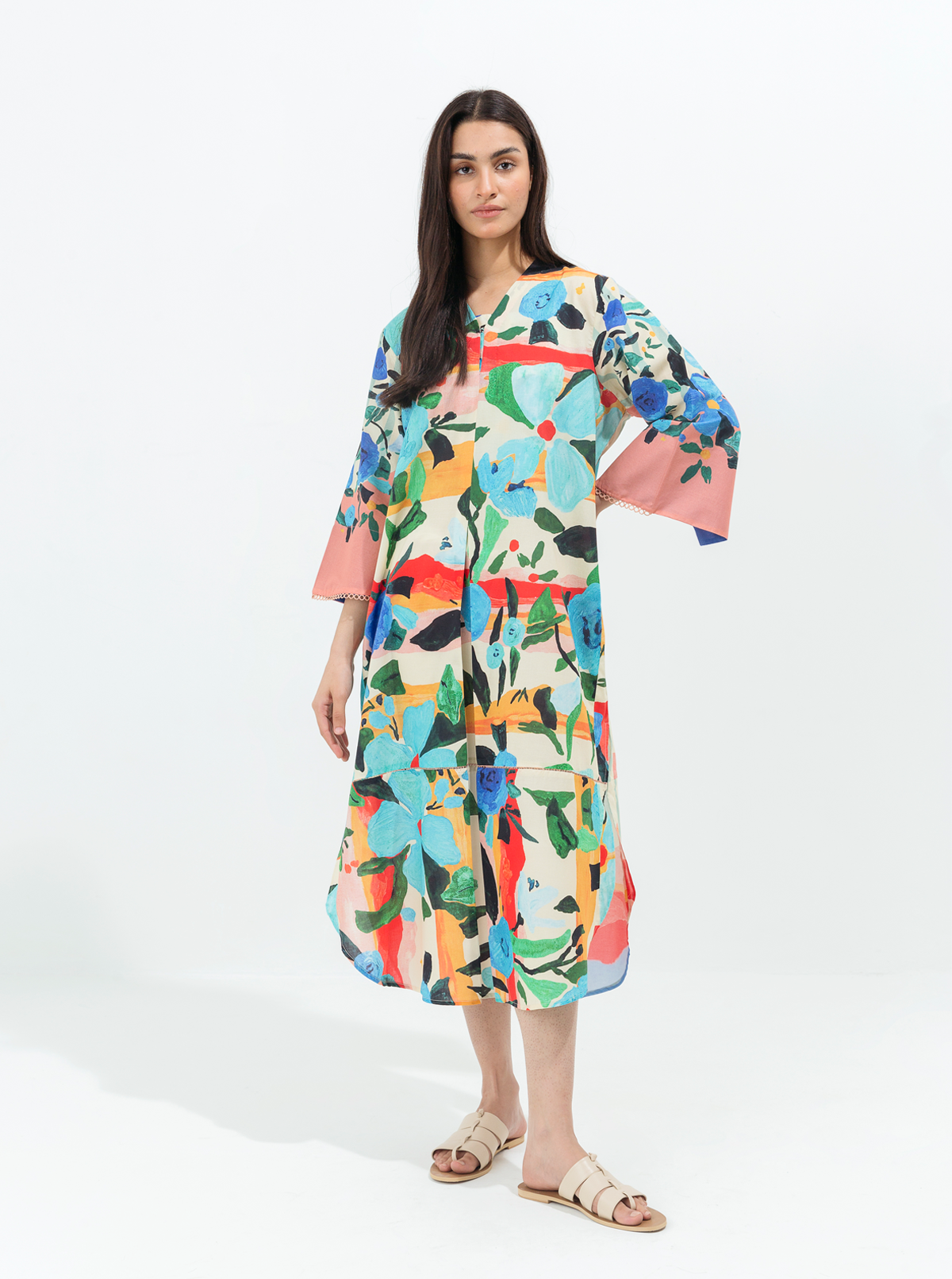 Floral Delight-Printed-1P (Unstitched)