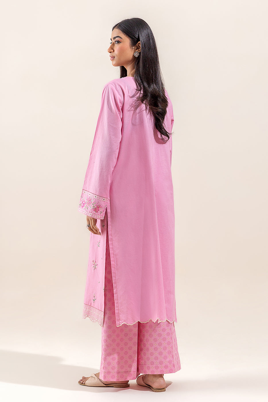 2 Piece Embroidered Lawn Suit-Cherry Blossom (Unstitched)