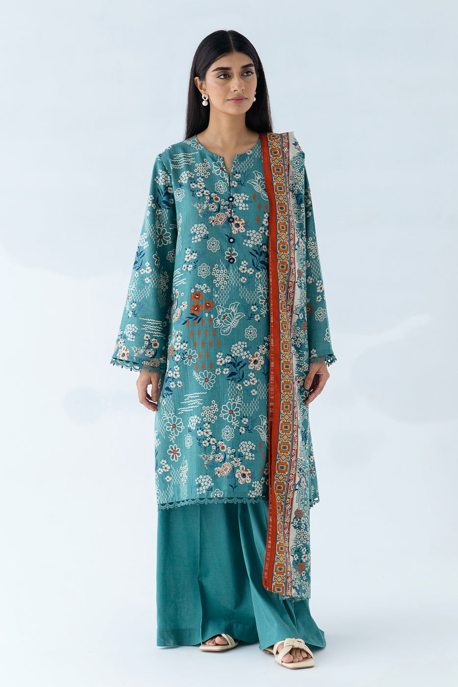 Plain Chiffon Dupatta
