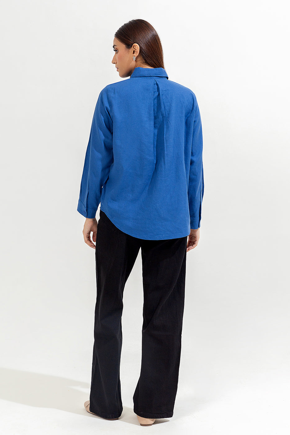 Basic Button Through Shirt