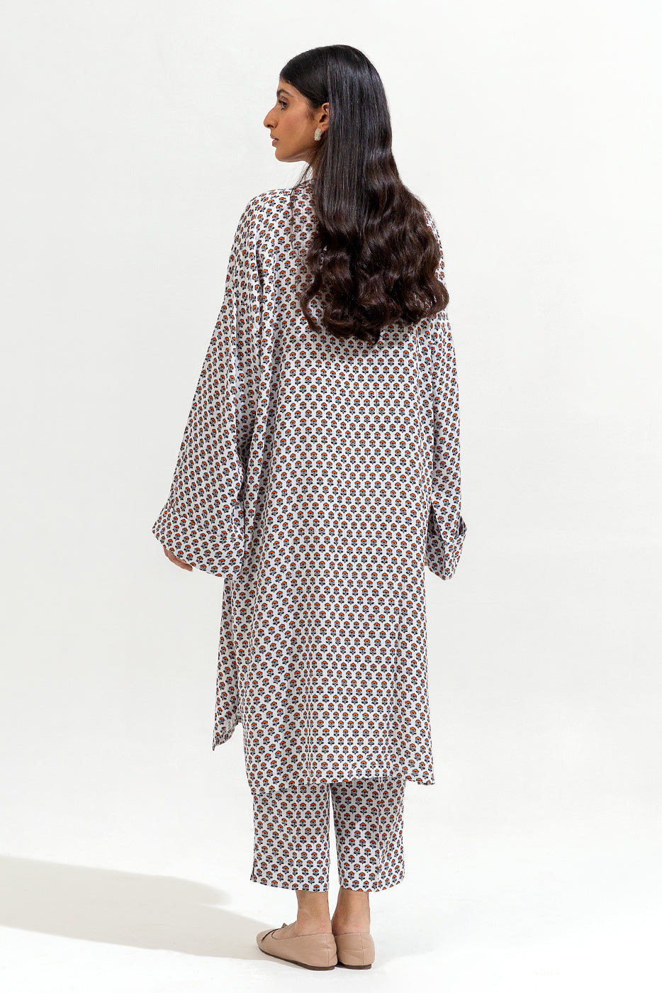 2 Piece Printed Viscose Suit (Pret)