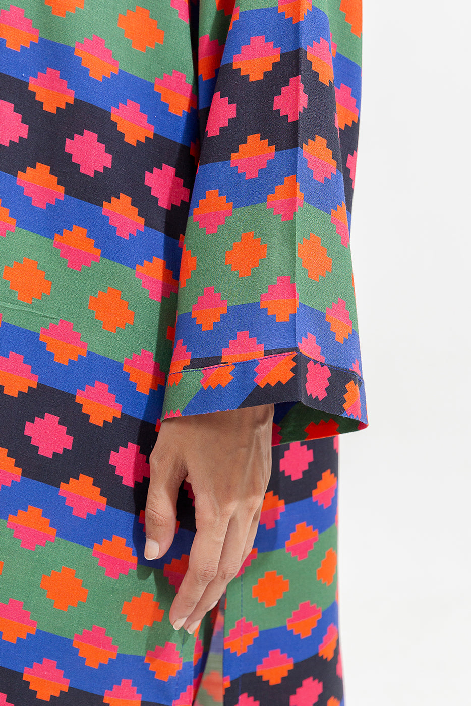 2 Piece Printed Viscose Suit (Pret)