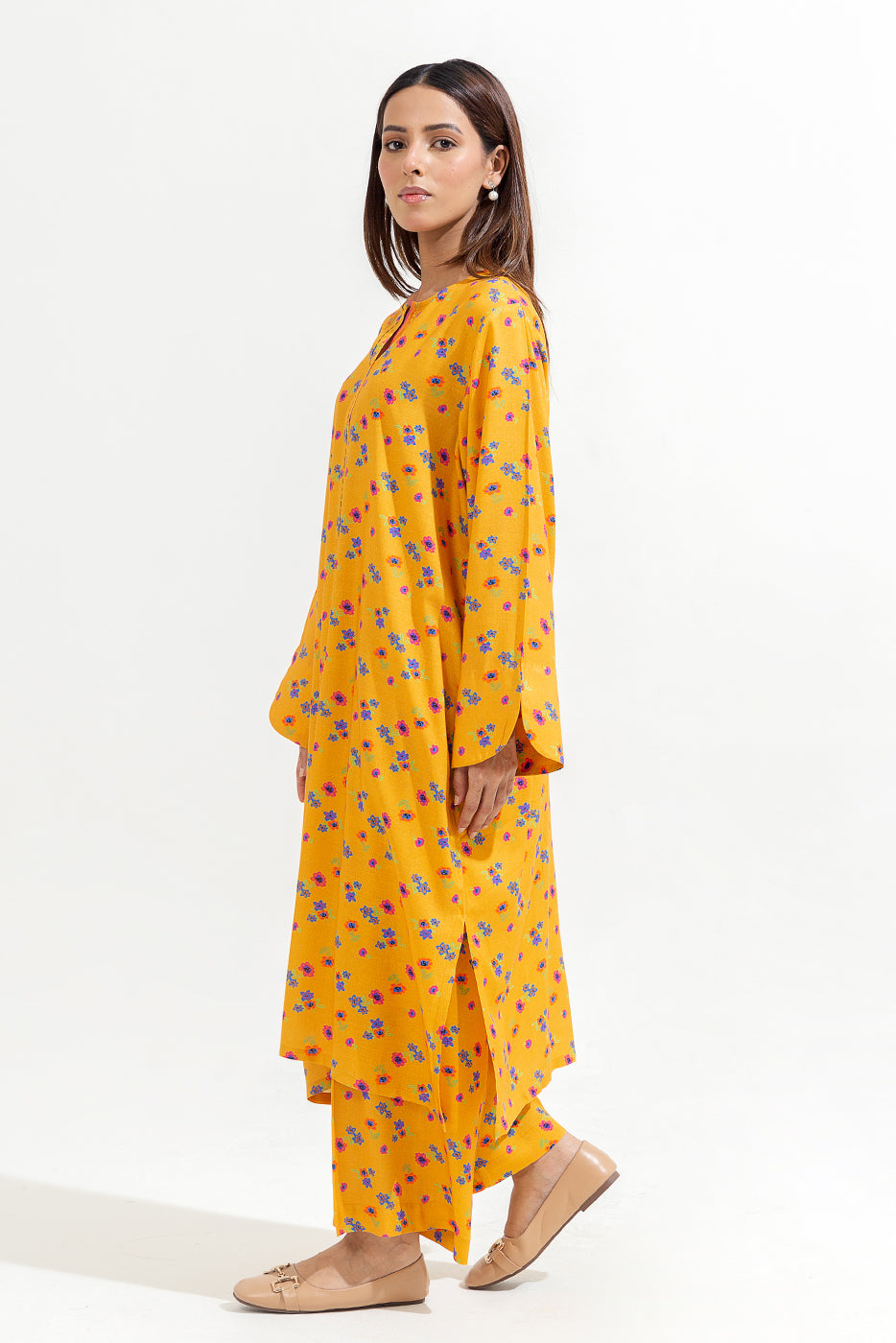 2 Piece Printed Viscose Suit (Pret)
