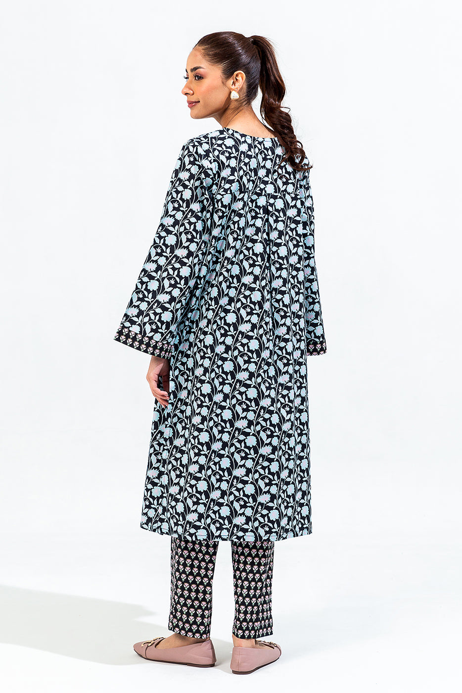Printed Cambric Shirt (Pret)
