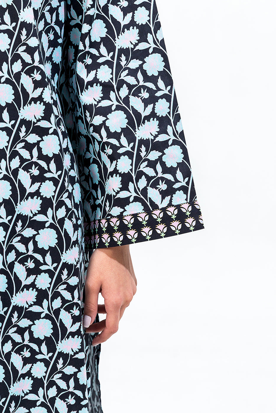 Printed Cambric Shirt (Pret)