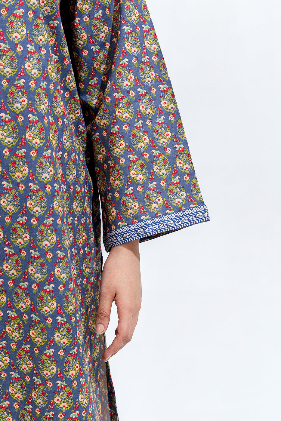 Printed Cambric Shirt (Pret)