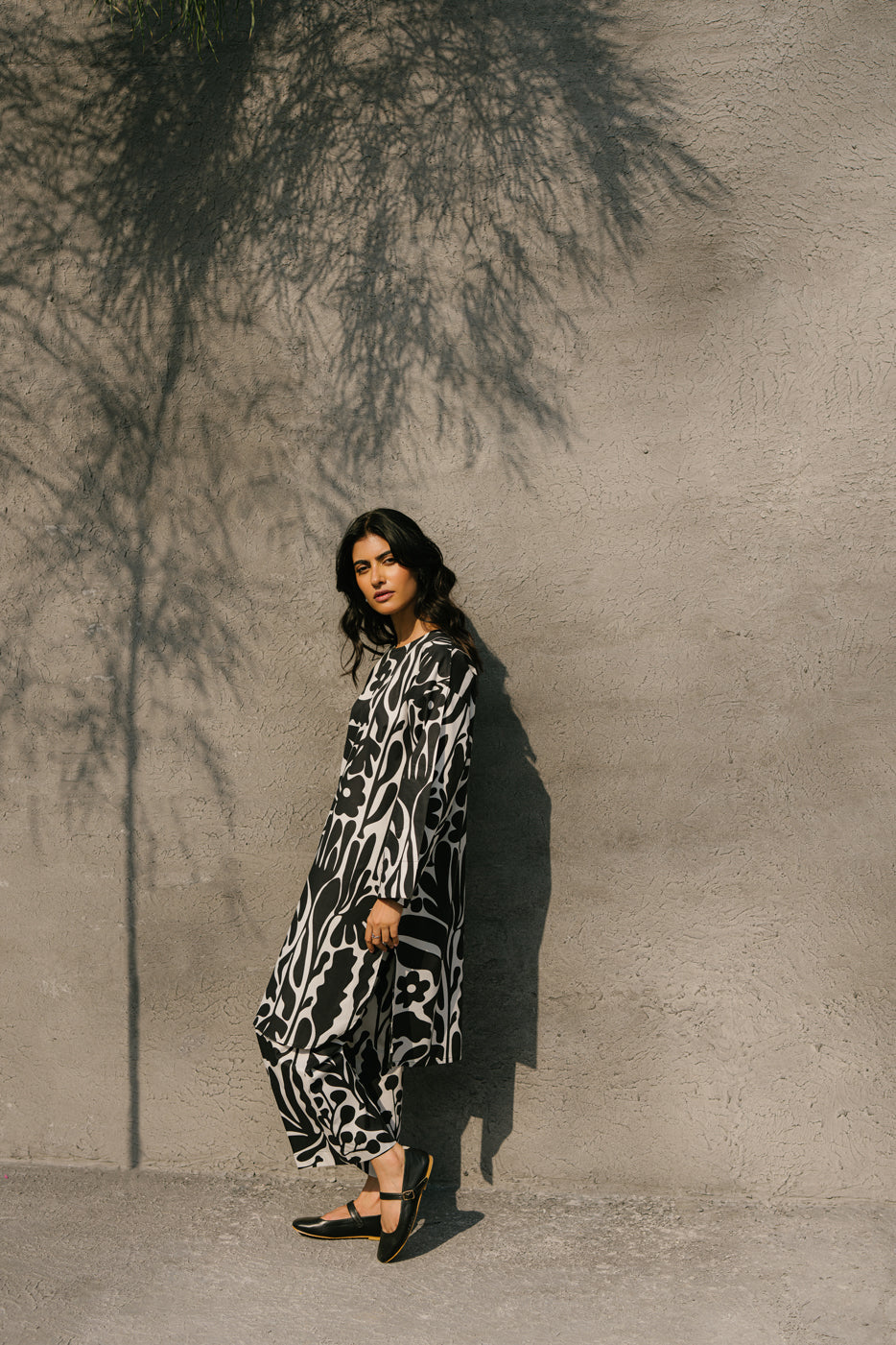 Printed Cambric Shirt (Pret)