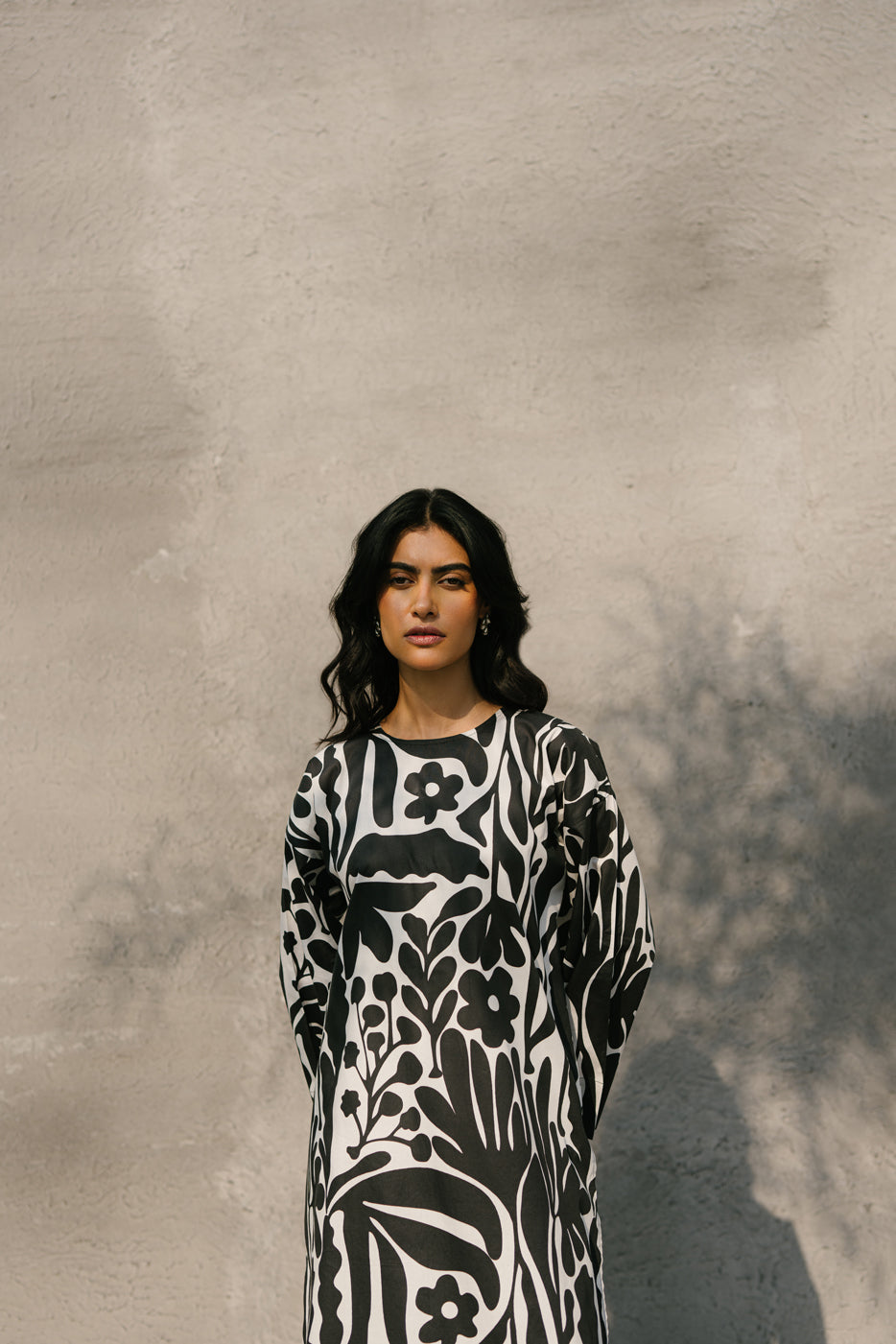 Printed Cambric Shirt (Pret)
