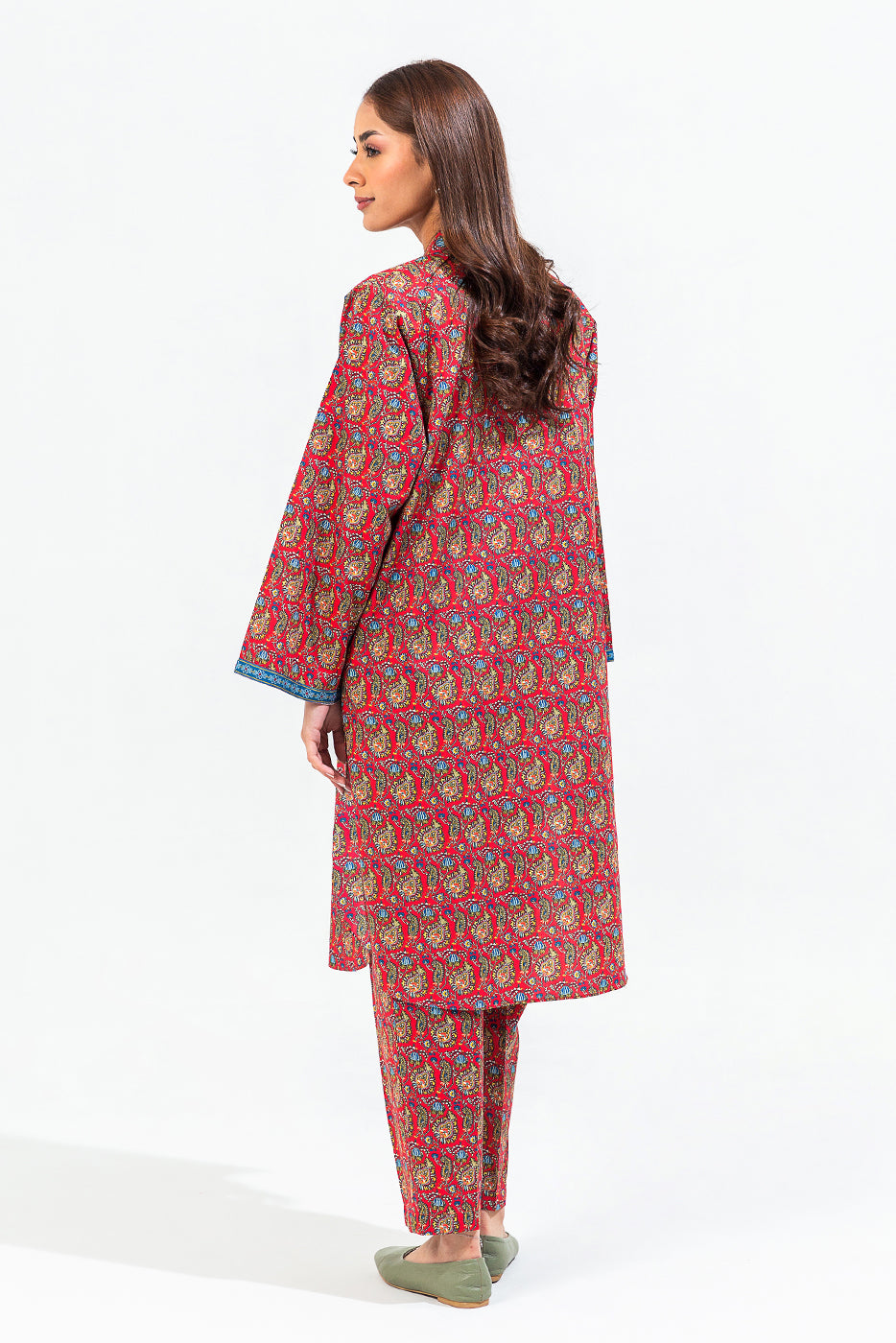 Printed Cambric Shirt (Pret)