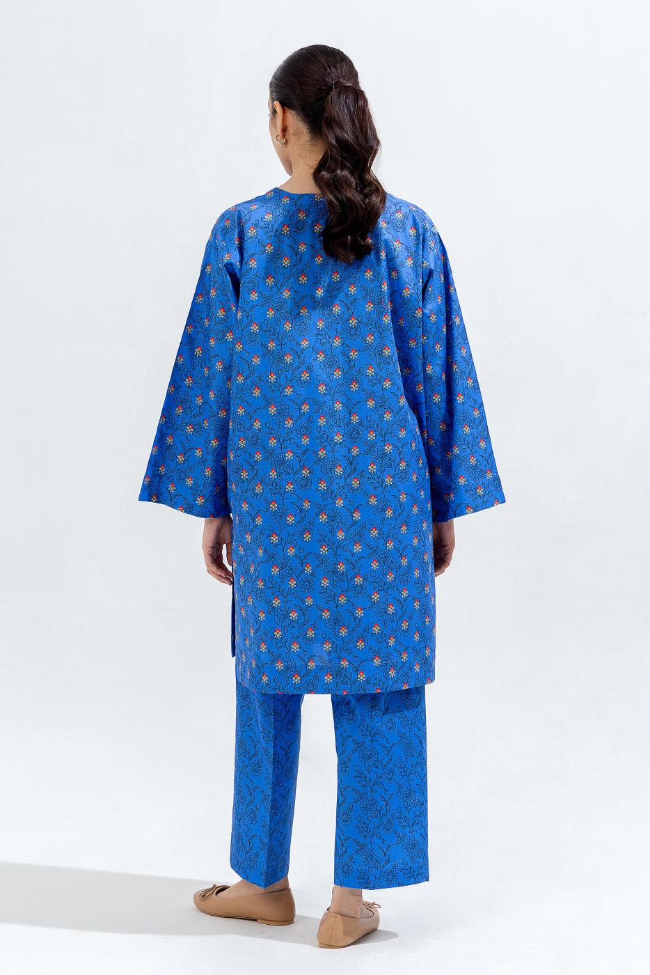 Printed Cambric Shirt (Pret)