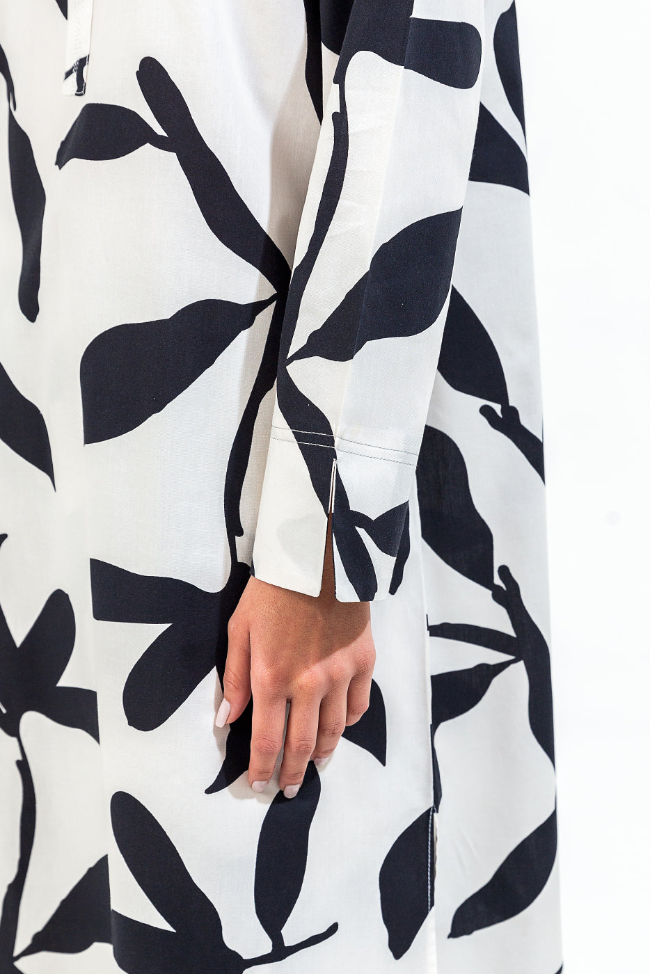 Printed Cambric Shirt (Pret)