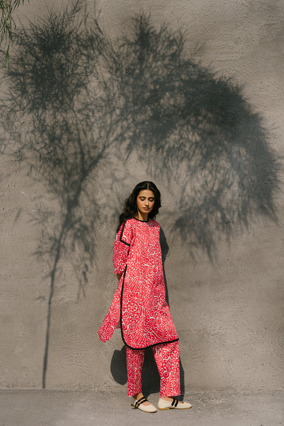 Printed Cambric Shirt (Pret)