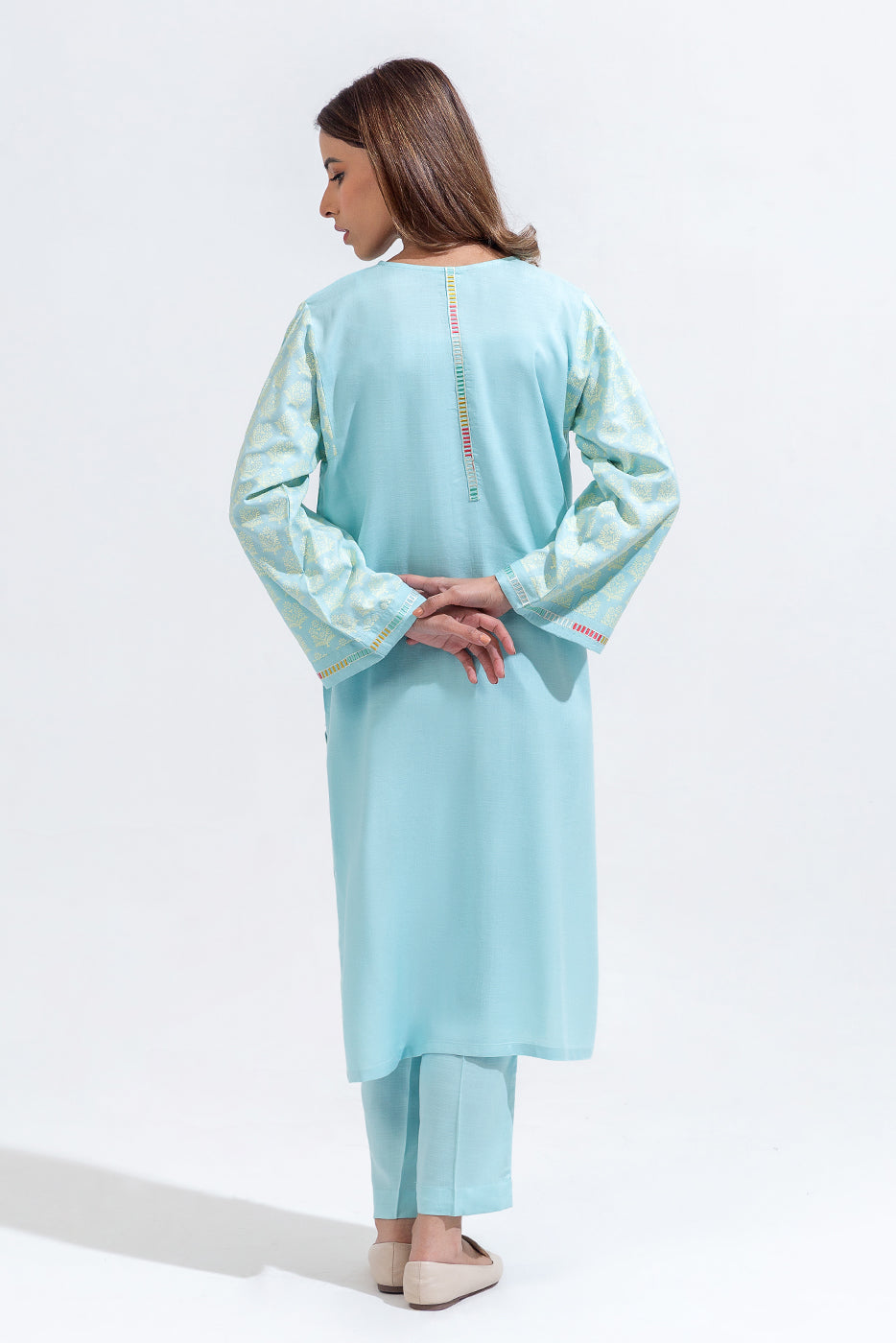 2 Piece Printed Viscose Suit (Pret)