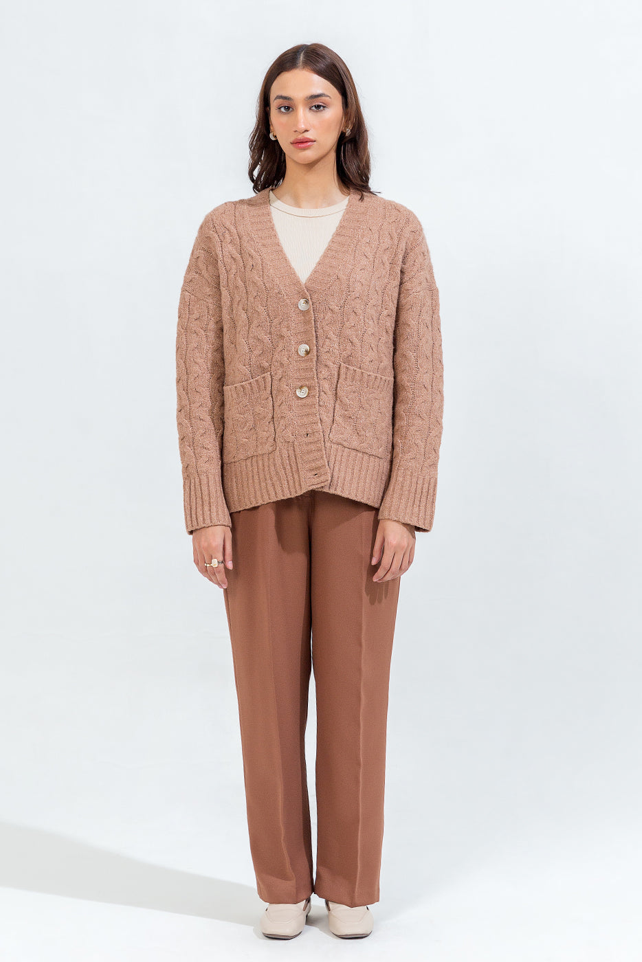 Cable Knit Cardigan