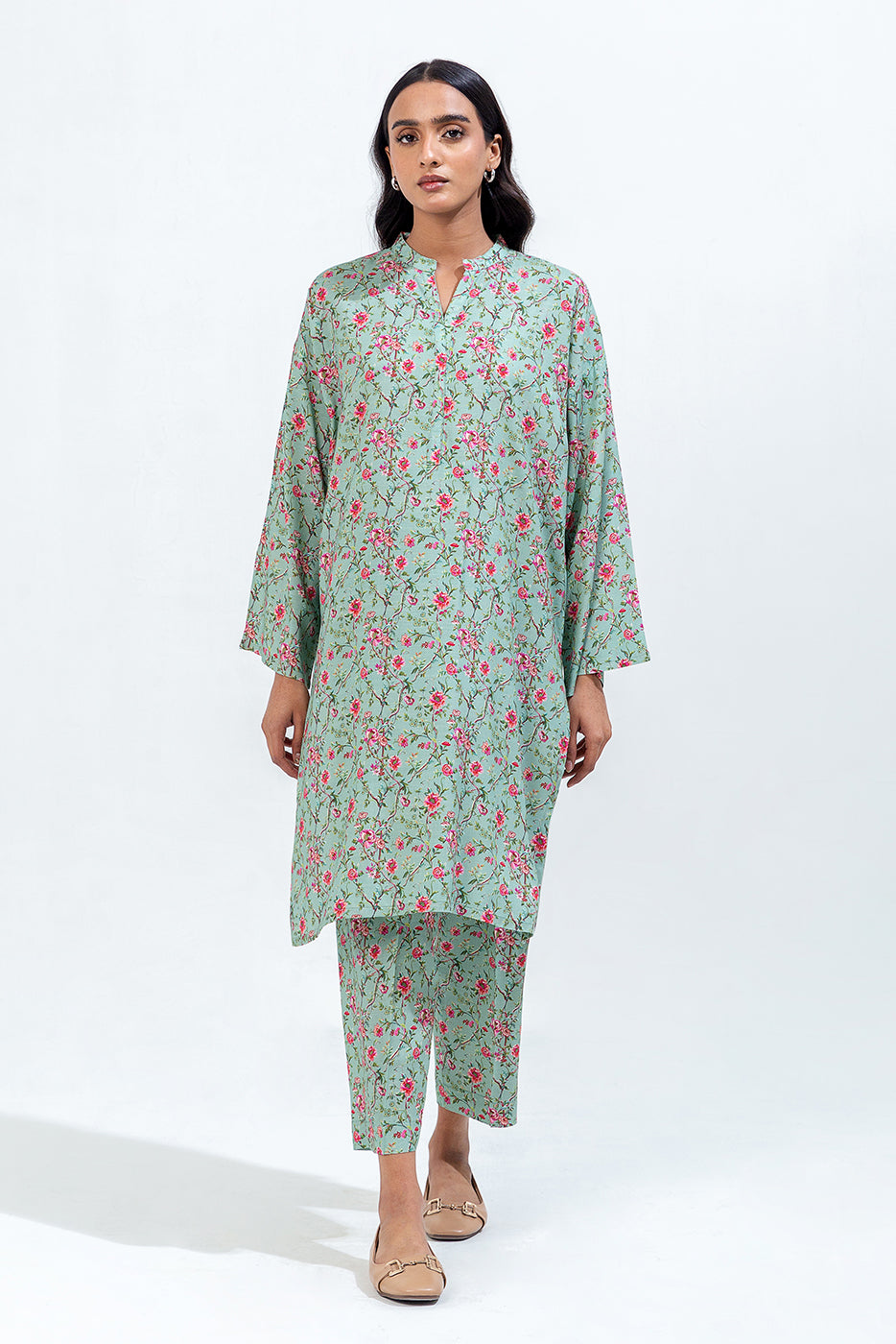 Printed Viscose Shirt (Pret)