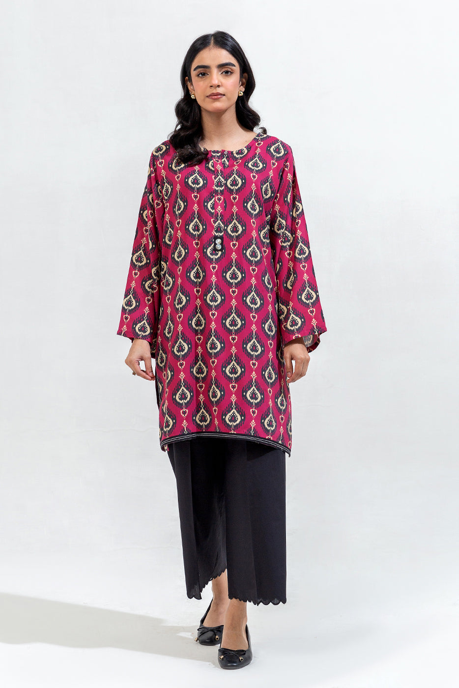 Printed Viscose Shirt (Pret)