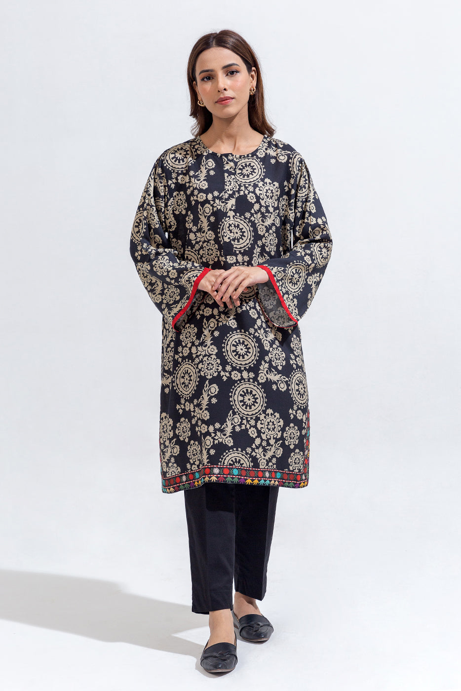 Printed Viscose Shirt (Pret)