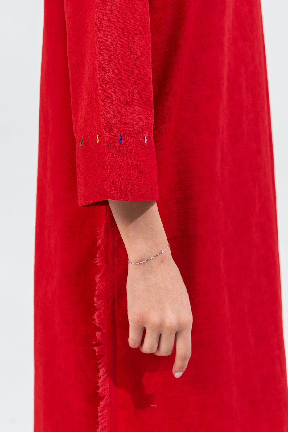 2 Piece Basic Khaddar Jacquard Suit (Pret)