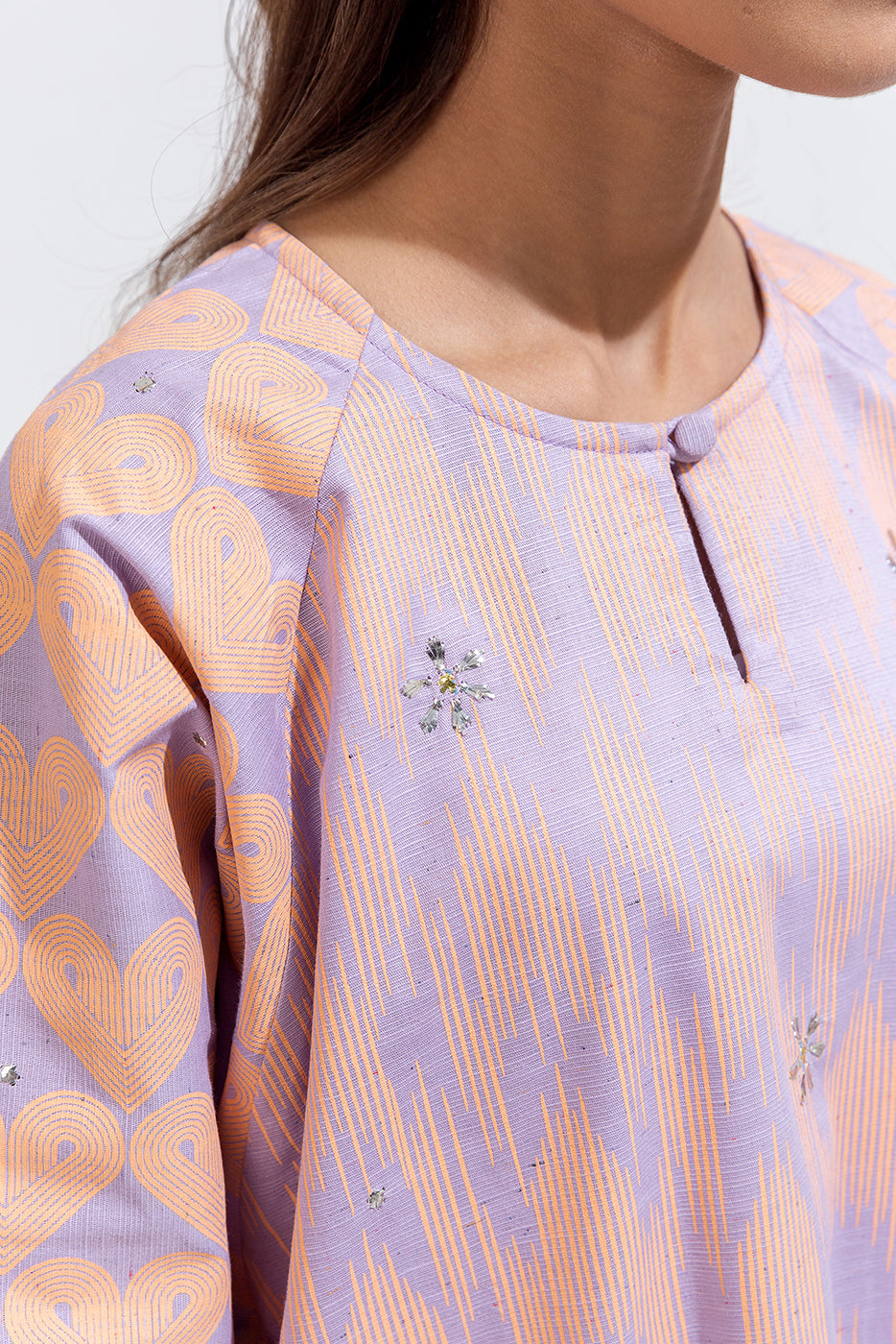 2 Piece Printed Khaddar Suit (Pret)