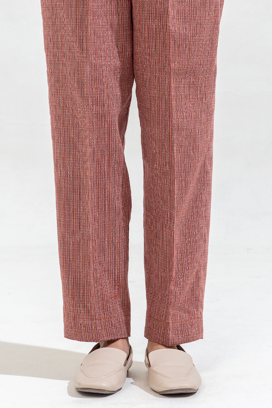 2 Piece Embroidered Dobby Suit (Pret)