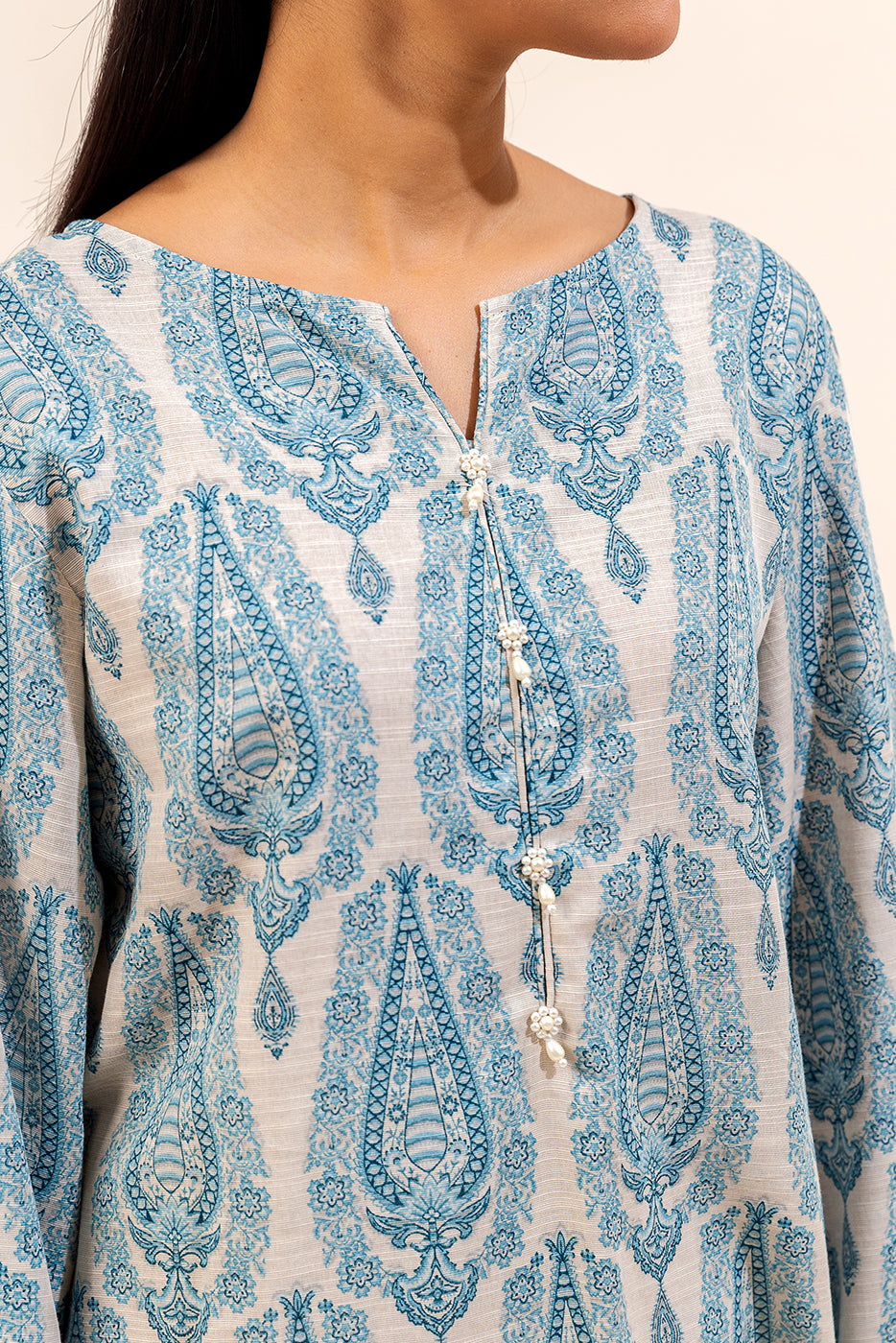 2 Piece Embroidered Khaddar Suit-Vintage Opalus (Unstitched)