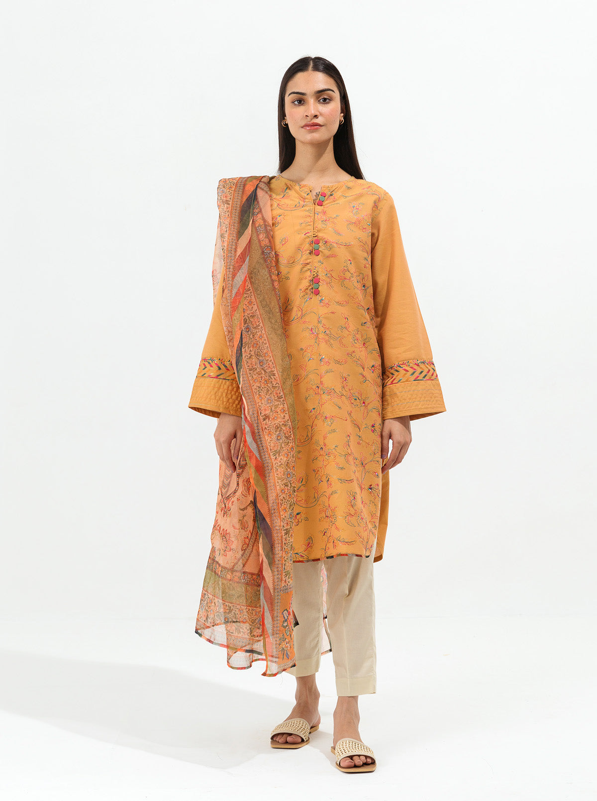 Divine Floral-Embroidered-2P