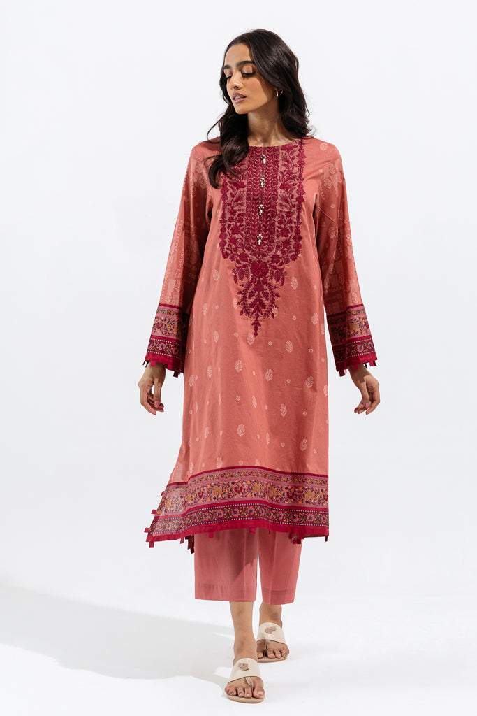 Dusky Blush-Embroidered-2P (Unstitched)