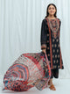 Vivid Black-Embroidered-2P