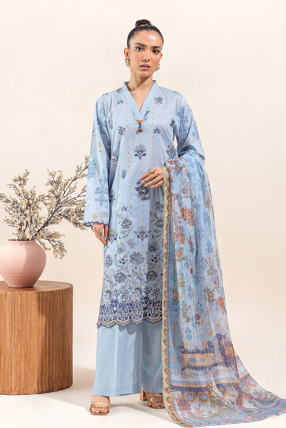 Long Cambric Kurta