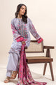 Embroidered chiffon dupatta(As Shown)