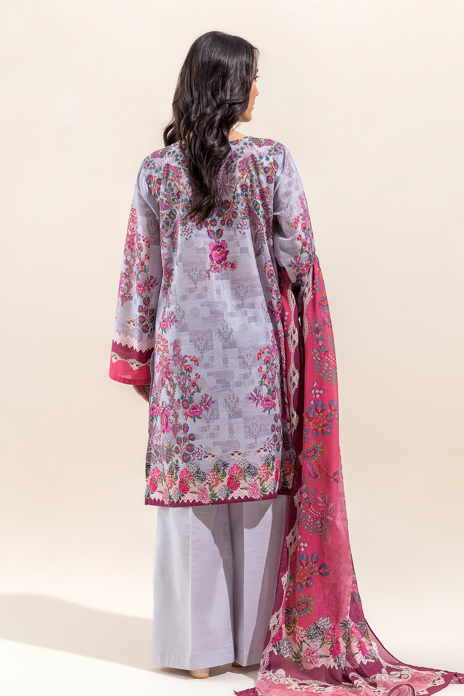 Lawn V-Neck Kurta