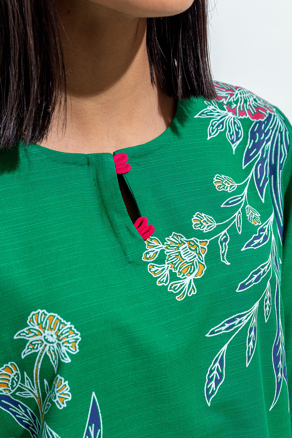Plain Organza Dupatta with Trimmings