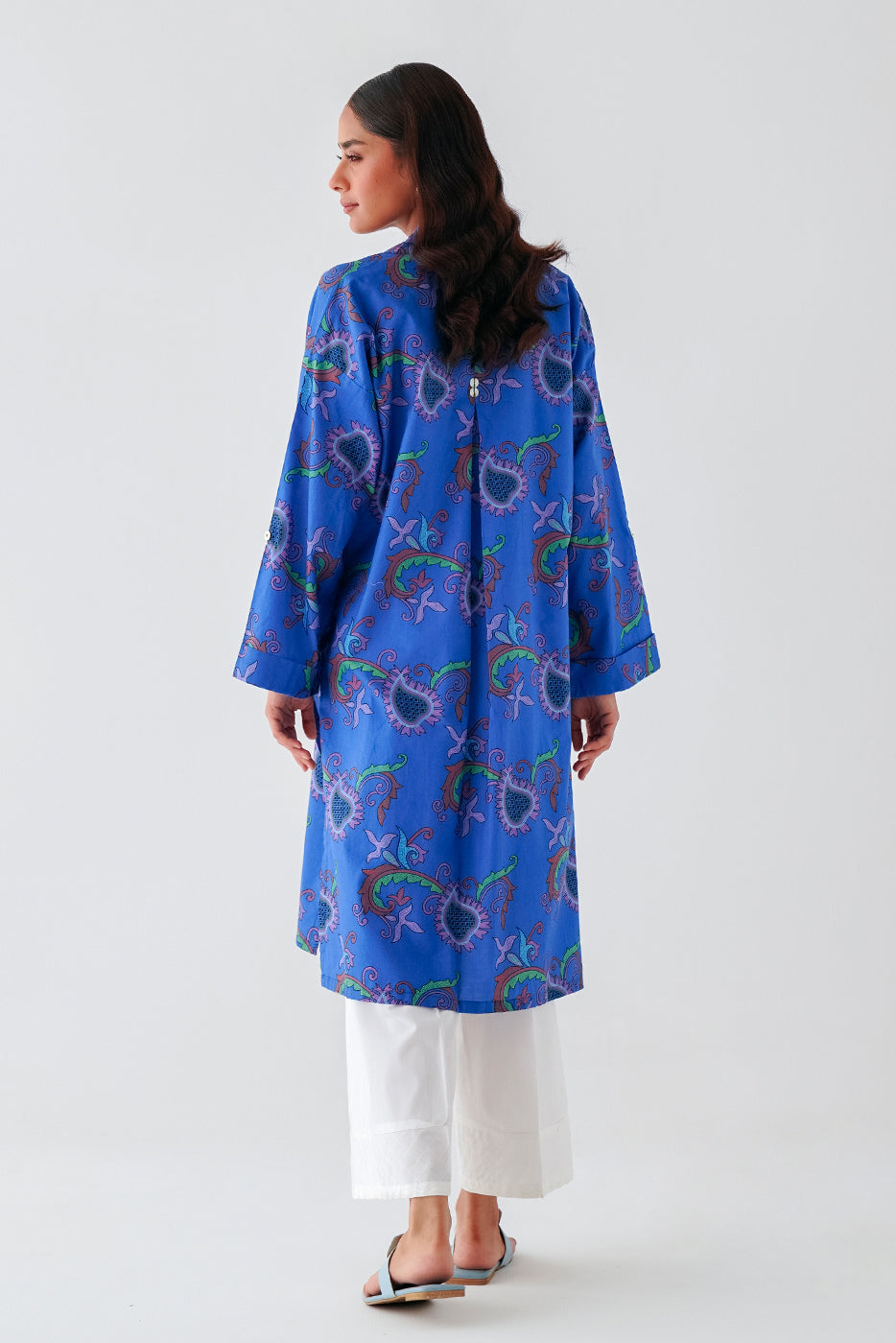 Printed Cambric Shirt (Pret)