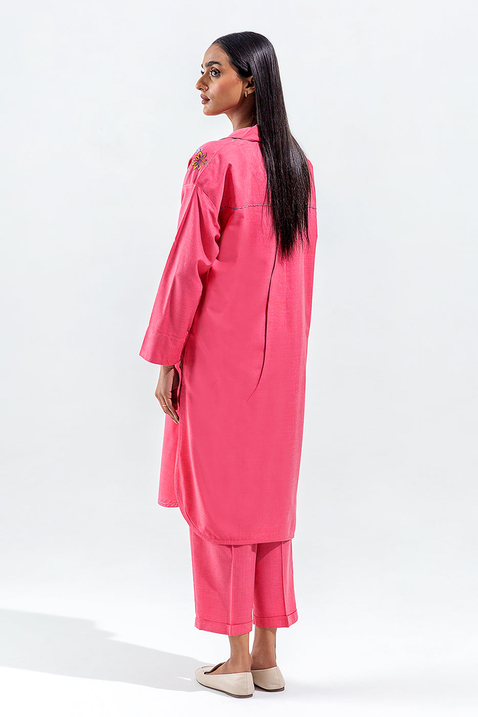 2 Piece Chambray Suit (Pret)