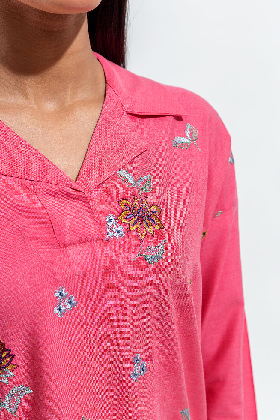 2 Piece Chambray Suit (Pret)